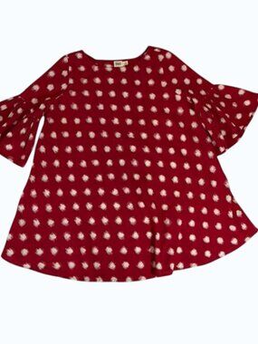 anthropologie red polka dot dress Anthropologie Corisande Polka Dot Maxi Dress